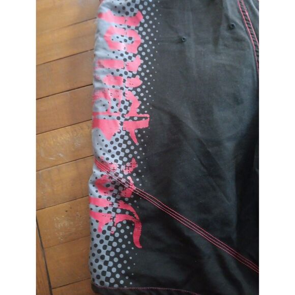 Jet Pilot Board Shorts 32 Black Red Swim Beach Coast Trunk Surf Outdoor Preppy‎ - Picture 7 of 9